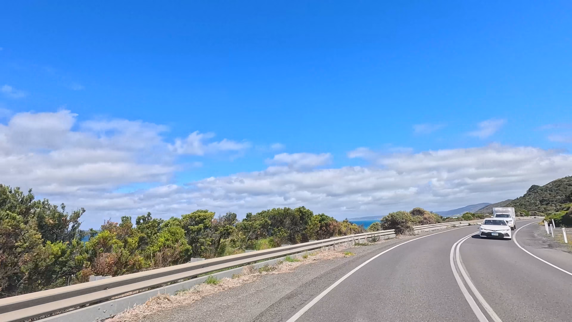 Ruta hacia Mar del Plata
